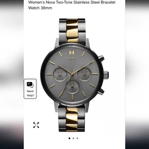 MVMT Other - MVMT 38 mm Large Faced Orion and Gold Watch